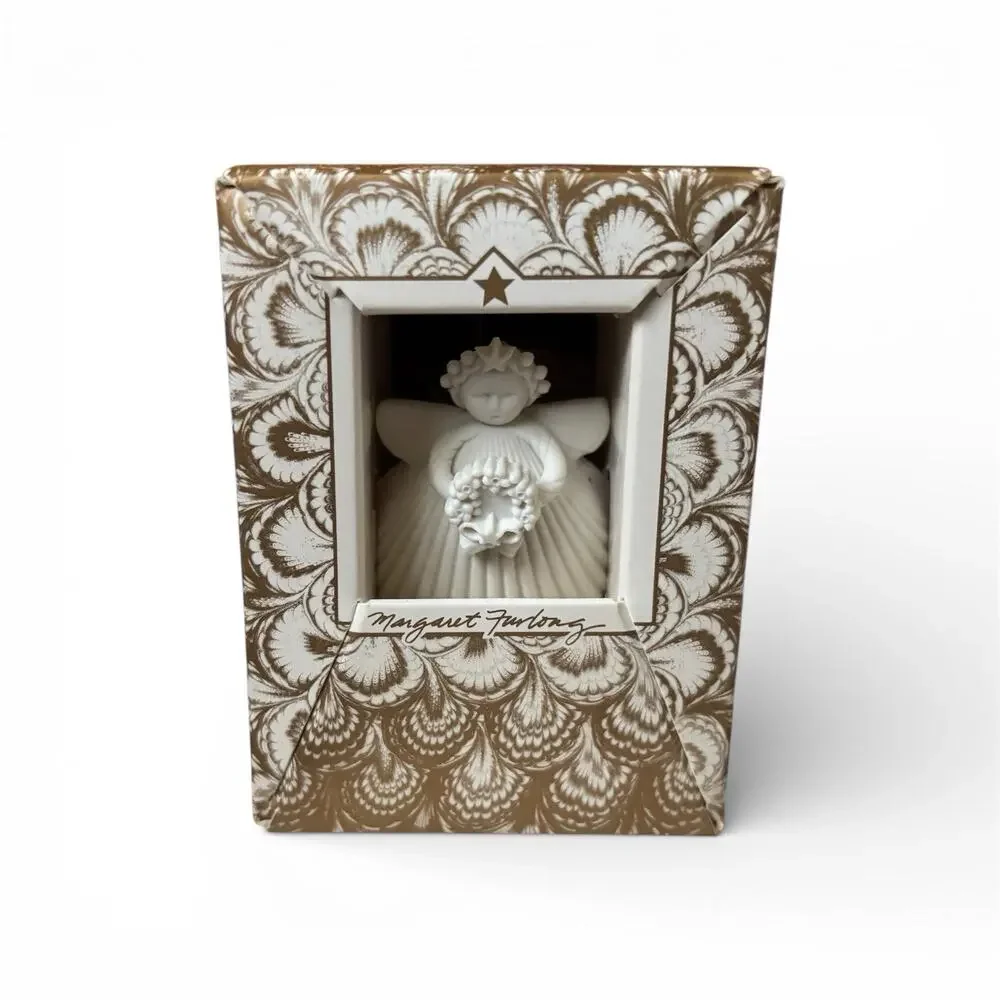 Margaret Furlong “Wreath Angel” Bisque Shell 2